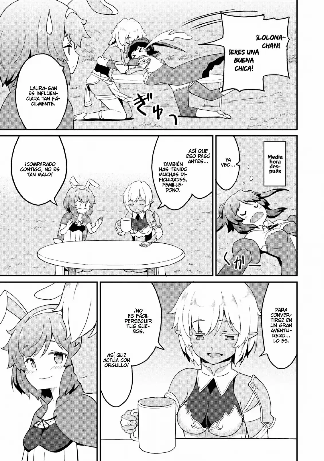 LEVEL UP JUST BY EATING! ~I'M PEERLESS IN ANOTHER WORLD WITH A USELESS GODDESS~ - Capítulo 18 - Página 14 - LectorTMOo