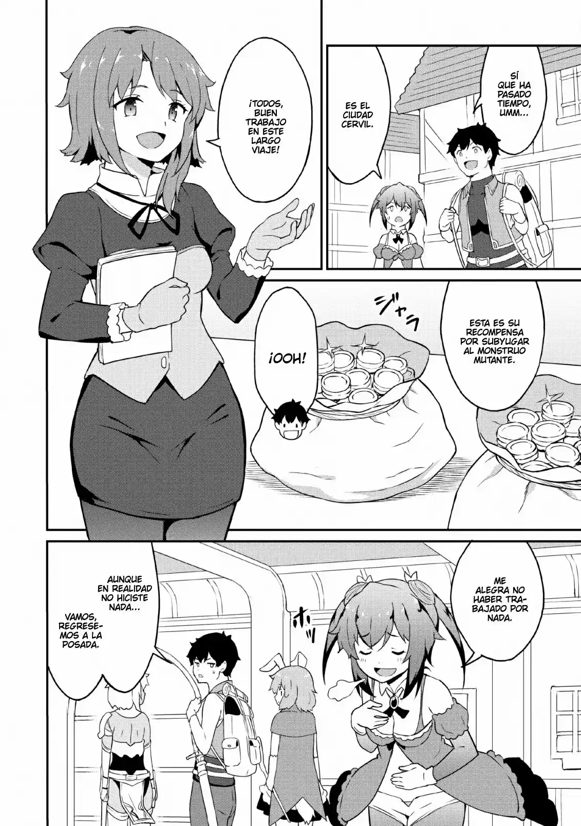 LEVEL UP JUST BY EATING! ~I'M PEERLESS IN ANOTHER WORLD WITH A USELESS GODDESS~ - Capítulo 18 - Página 17 - LectorTMOo