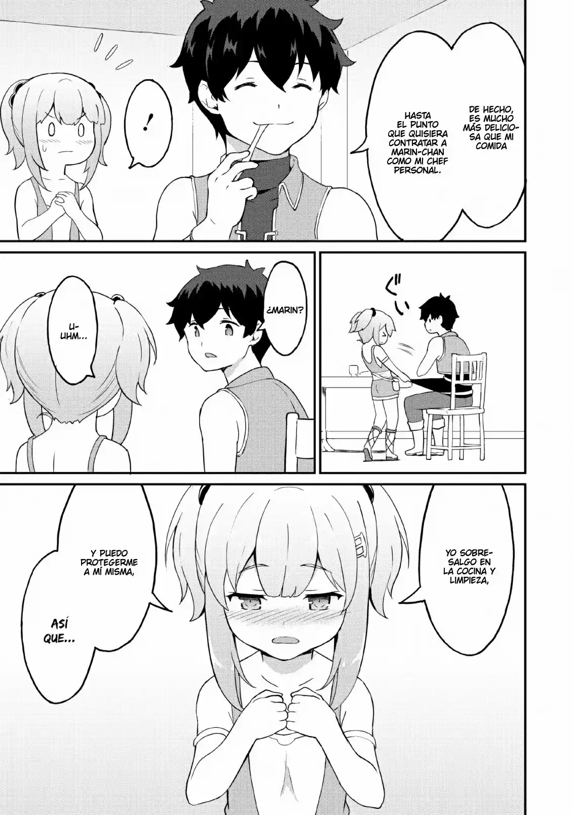 LEVEL UP JUST BY EATING! ~I'M PEERLESS IN ANOTHER WORLD WITH A USELESS GODDESS~ - Capítulo 19 - Página 28 - LectorTMOo