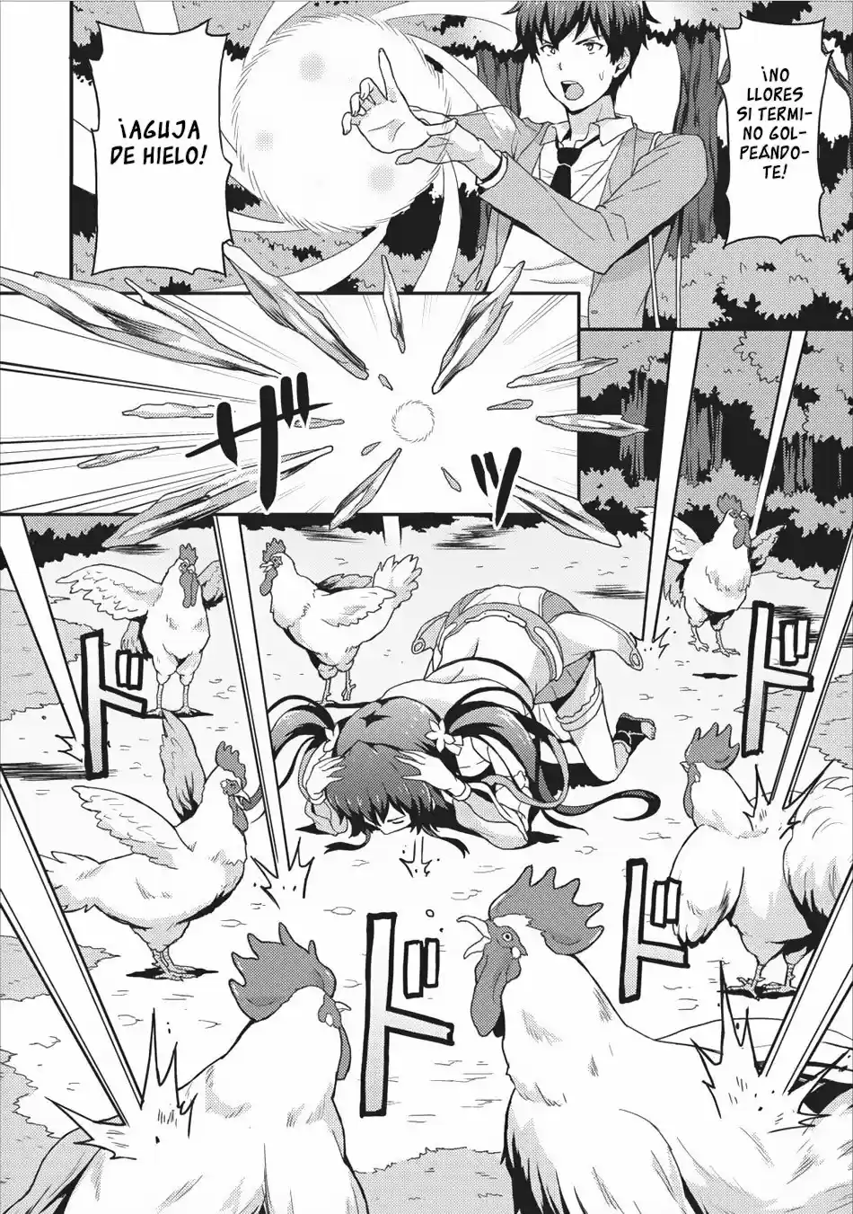 LEVEL UP JUST BY EATING! ~I'M PEERLESS IN ANOTHER WORLD WITH A USELESS GODDESS~ - Capítulo 2 - Página 8 - LectorTMOo