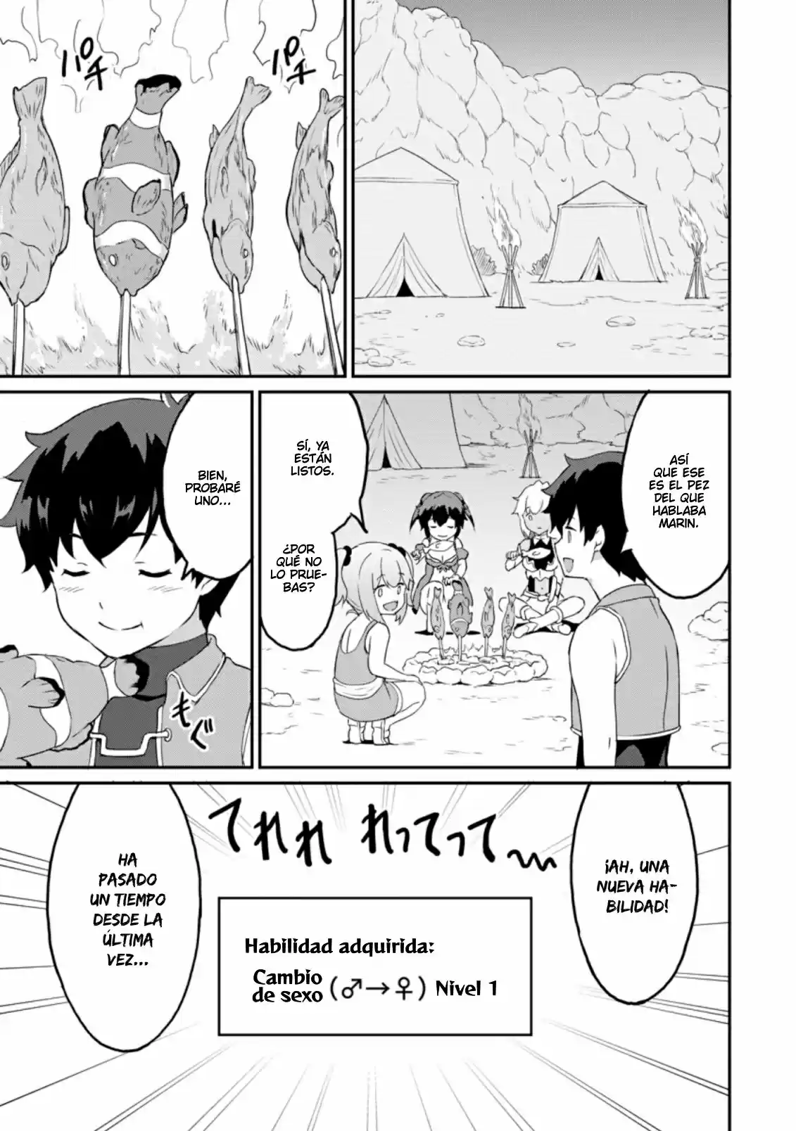LEVEL UP JUST BY EATING! ~I'M PEERLESS IN ANOTHER WORLD WITH A USELESS GODDESS~ - Capítulo 20 - Página 8 - LectorTMOo