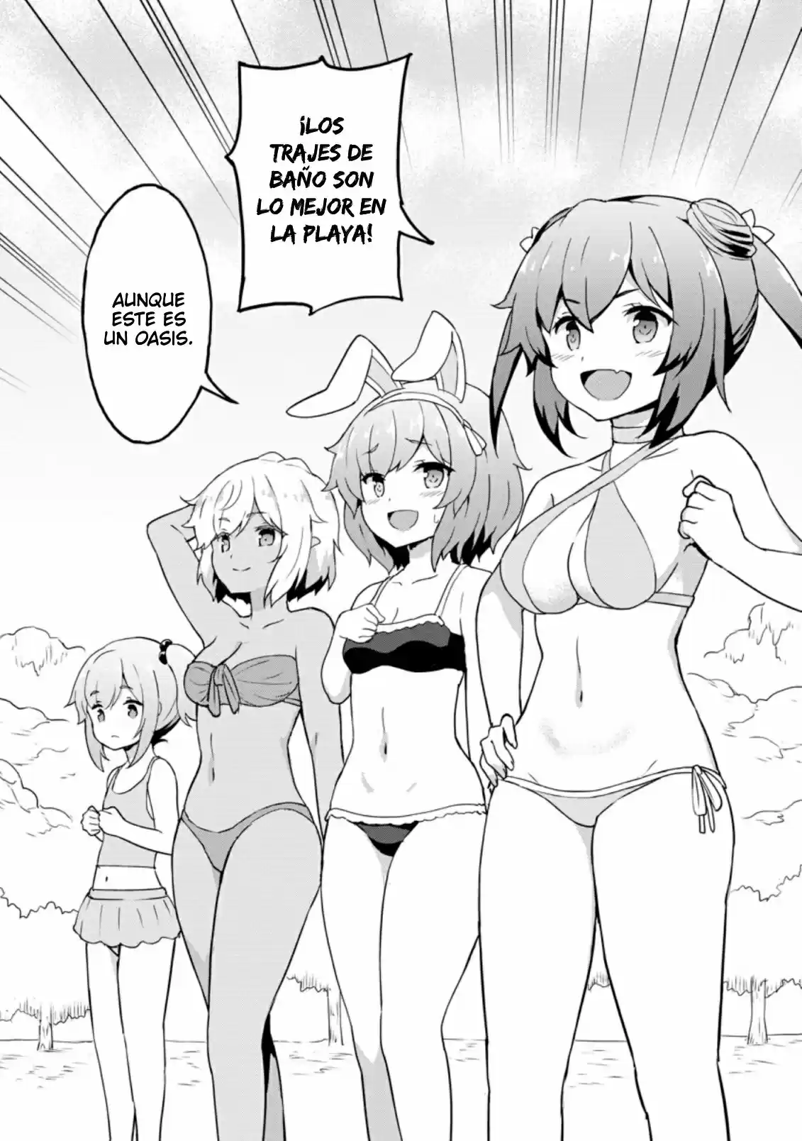 LEVEL UP JUST BY EATING! ~I'M PEERLESS IN ANOTHER WORLD WITH A USELESS GODDESS~ - Capítulo 20 - Página 23 - LectorTMOo