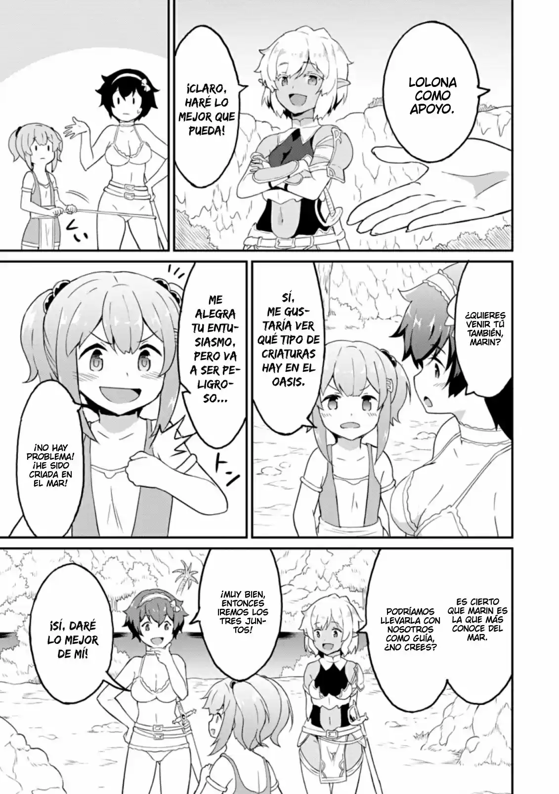 LEVEL UP JUST BY EATING! ~I'M PEERLESS IN ANOTHER WORLD WITH A USELESS GODDESS~ - Capítulo 21 - Página 8 - LectorTMOo
