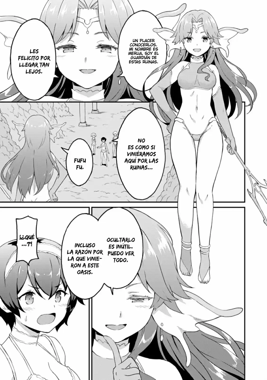 LEVEL UP JUST BY EATING! ~I'M PEERLESS IN ANOTHER WORLD WITH A USELESS GODDESS~ - Capítulo 21 - Página 20 - LectorTMOo