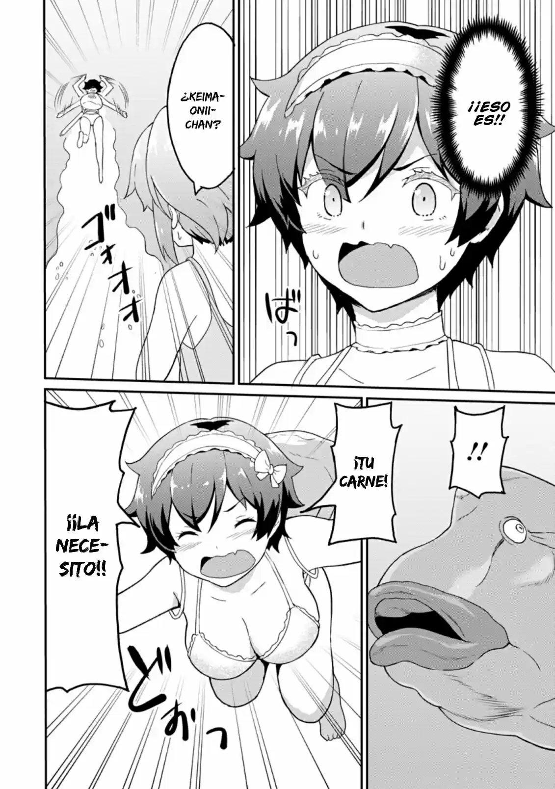 LEVEL UP JUST BY EATING! ~I'M PEERLESS IN ANOTHER WORLD WITH A USELESS GODDESS~ - Capítulo 21 - Página 25 - LectorTMOo