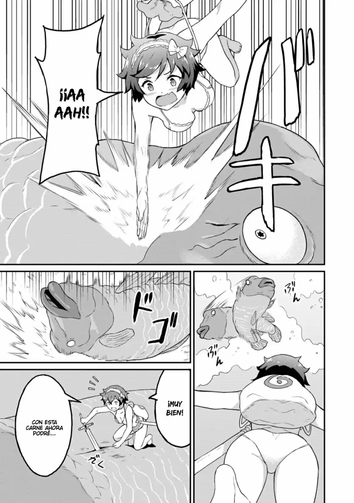 LEVEL UP JUST BY EATING! ~I'M PEERLESS IN ANOTHER WORLD WITH A USELESS GODDESS~ - Capítulo 21 - Página 26 - LectorTMOo