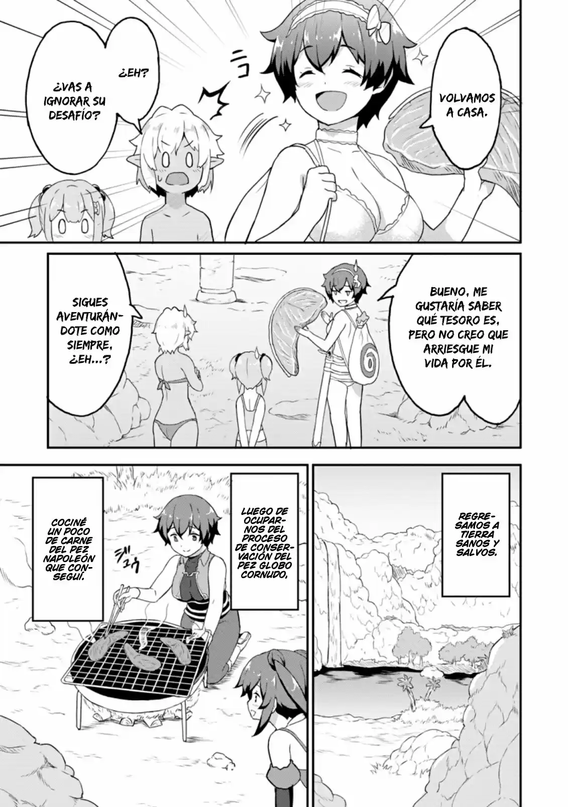 LEVEL UP JUST BY EATING! ~I'M PEERLESS IN ANOTHER WORLD WITH A USELESS GODDESS~ - Capítulo 21 - Página 28 - LectorTMOo