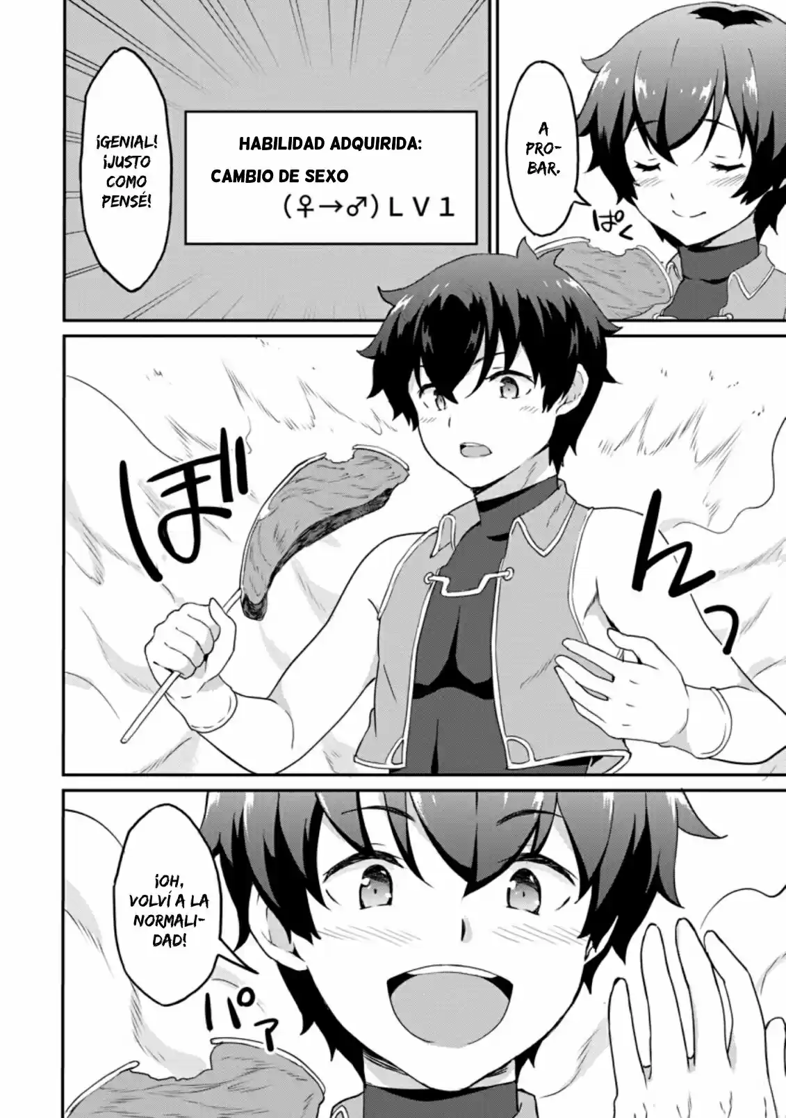 LEVEL UP JUST BY EATING! ~I'M PEERLESS IN ANOTHER WORLD WITH A USELESS GODDESS~ - Capítulo 21 - Página 29 - LectorTMOo