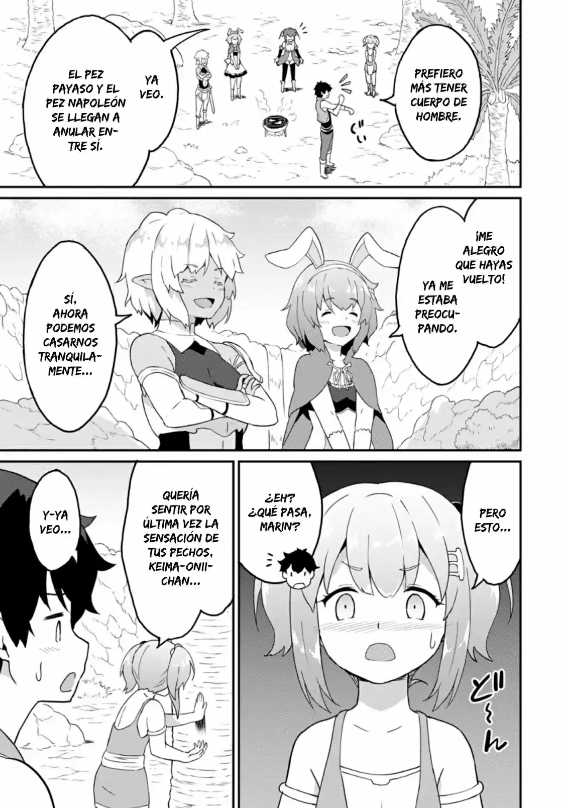 LEVEL UP JUST BY EATING! ~I'M PEERLESS IN ANOTHER WORLD WITH A USELESS GODDESS~ - Capítulo 21 - Página 30 - LectorTMOo