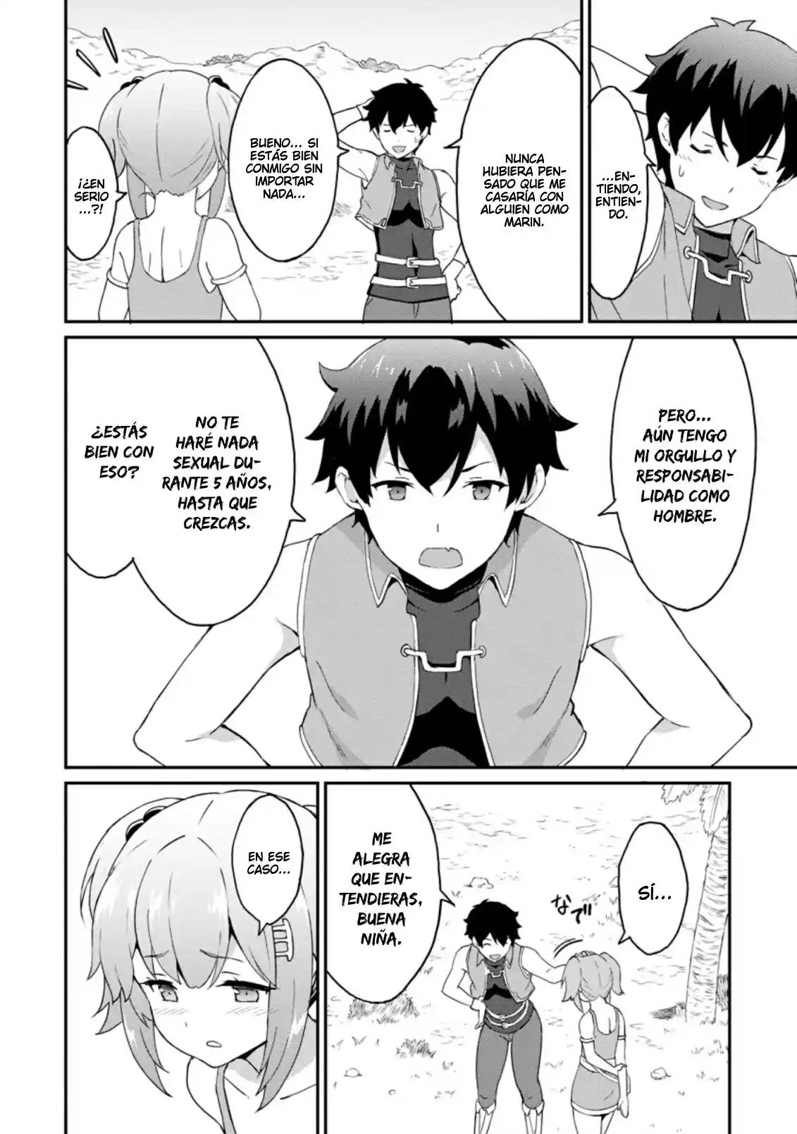 LEVEL UP JUST BY EATING! ~I'M PEERLESS IN ANOTHER WORLD WITH A USELESS GODDESS~ - Capítulo 22 - Página 5 - LectorTMOo