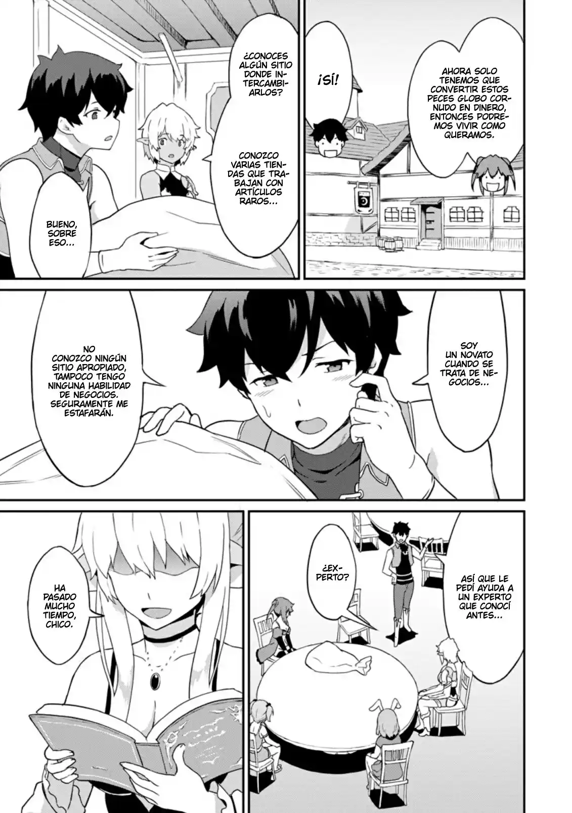 LEVEL UP JUST BY EATING! ~I'M PEERLESS IN ANOTHER WORLD WITH A USELESS GODDESS~ - Capítulo 22 - Página 8 - LectorTMOo
