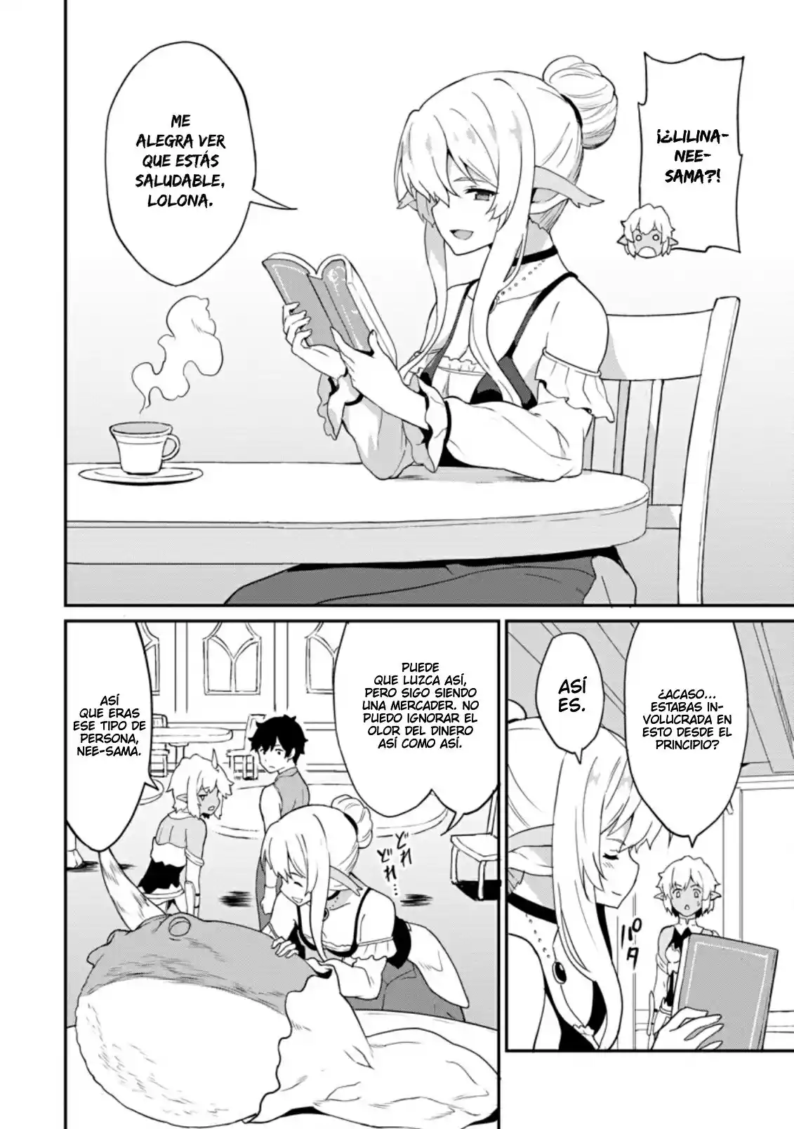 LEVEL UP JUST BY EATING! ~I'M PEERLESS IN ANOTHER WORLD WITH A USELESS GODDESS~ - Capítulo 22 - Página 9 - LectorTMOo