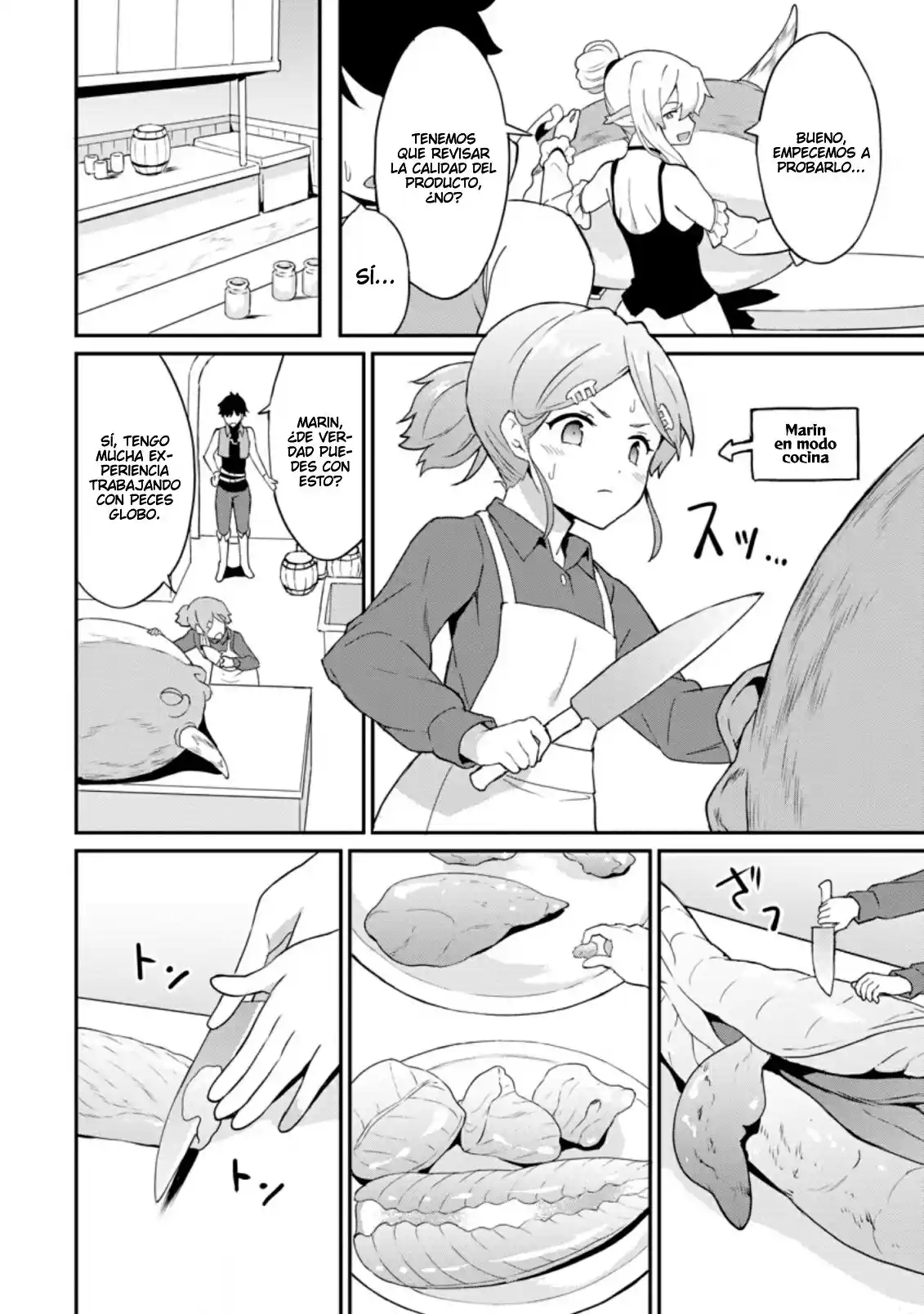 LEVEL UP JUST BY EATING! ~I'M PEERLESS IN ANOTHER WORLD WITH A USELESS GODDESS~ - Capítulo 22 - Página 11 - LectorTMOo