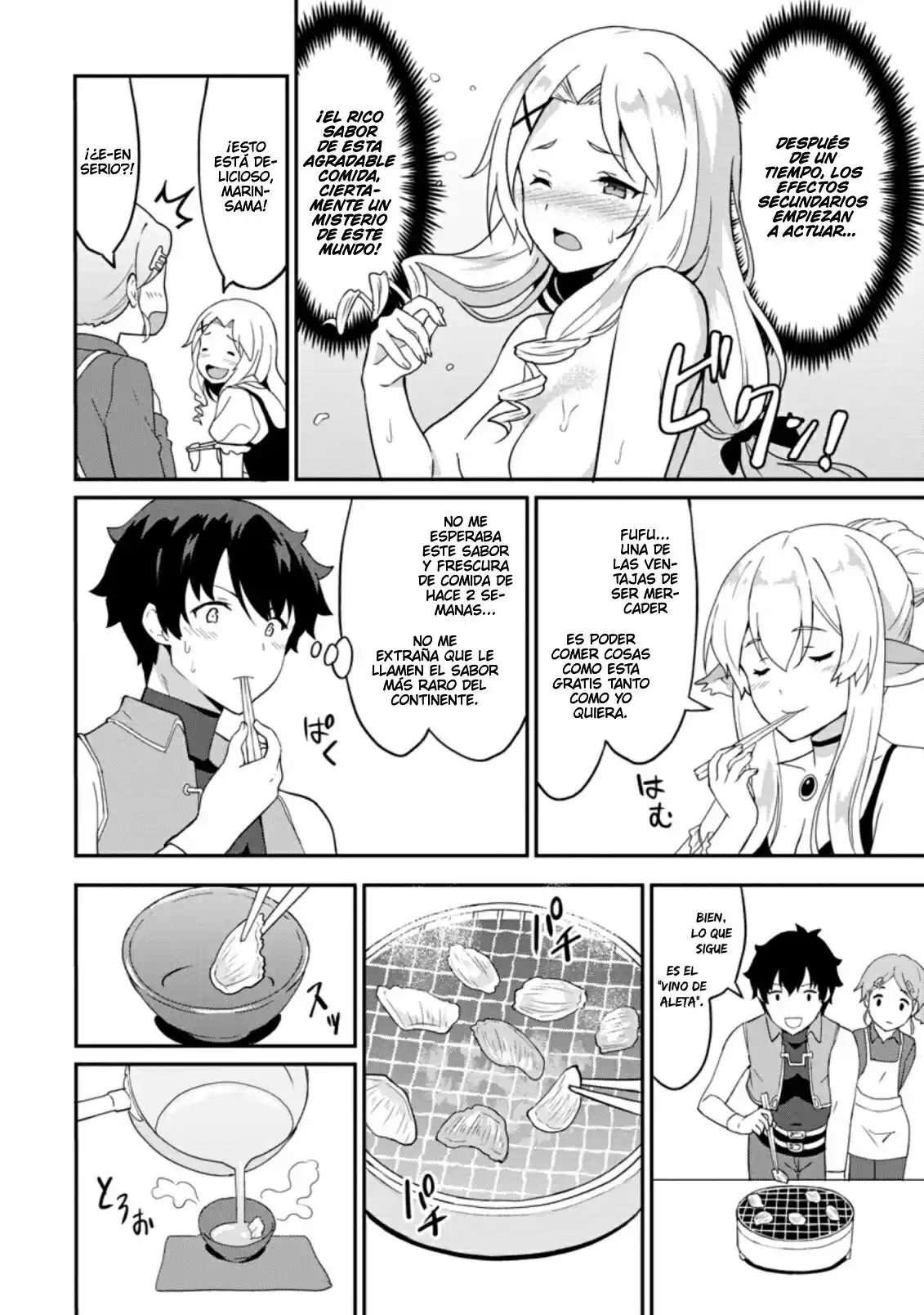 LEVEL UP JUST BY EATING! ~I'M PEERLESS IN ANOTHER WORLD WITH A USELESS GODDESS~ - Capítulo 22 - Página 15 - LectorTMOo