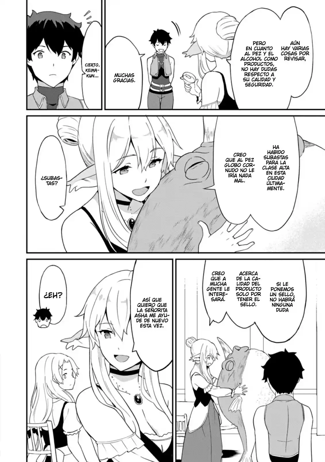 LEVEL UP JUST BY EATING! ~I'M PEERLESS IN ANOTHER WORLD WITH A USELESS GODDESS~ - Capítulo 22 - Página 17 - LectorTMOo