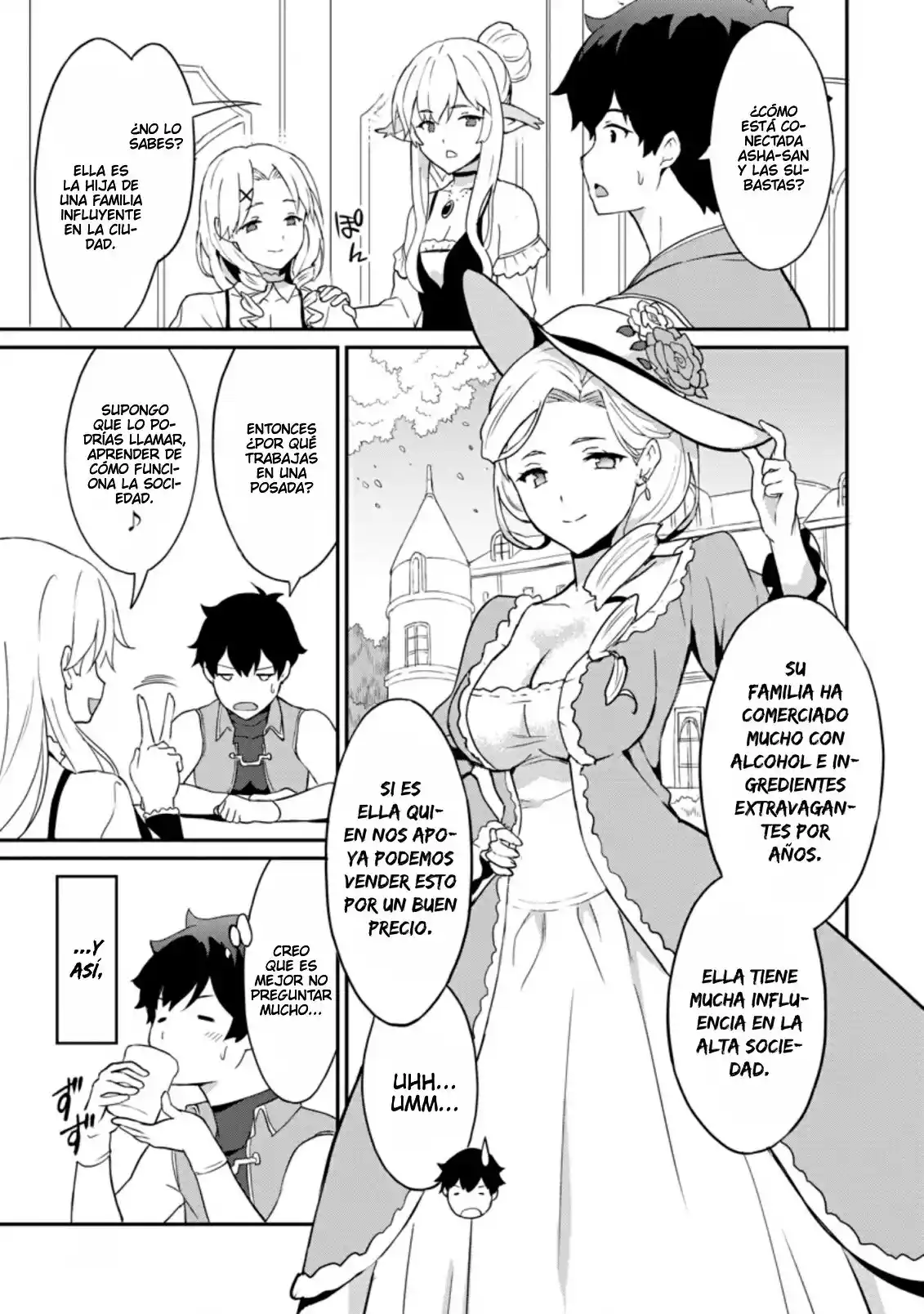 LEVEL UP JUST BY EATING! ~I'M PEERLESS IN ANOTHER WORLD WITH A USELESS GODDESS~ - Capítulo 22 - Página 18 - LectorTMOo