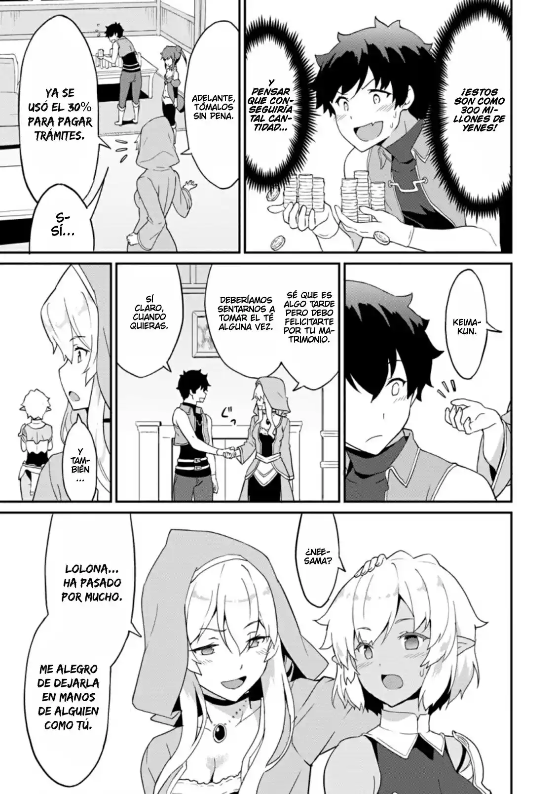 LEVEL UP JUST BY EATING! ~I'M PEERLESS IN ANOTHER WORLD WITH A USELESS GODDESS~ - Capítulo 22 - Página 24 - LectorTMOo