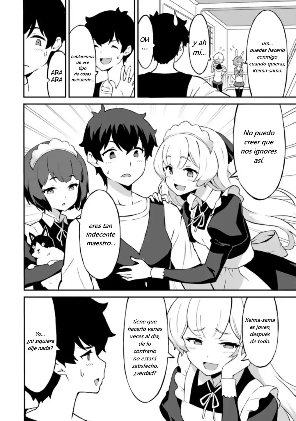 LEVEL UP JUST BY EATING! ~I'M PEERLESS IN ANOTHER WORLD WITH A USELESS GODDESS~ - Capítulo 23.1 - Página 5 - LectorTMOo