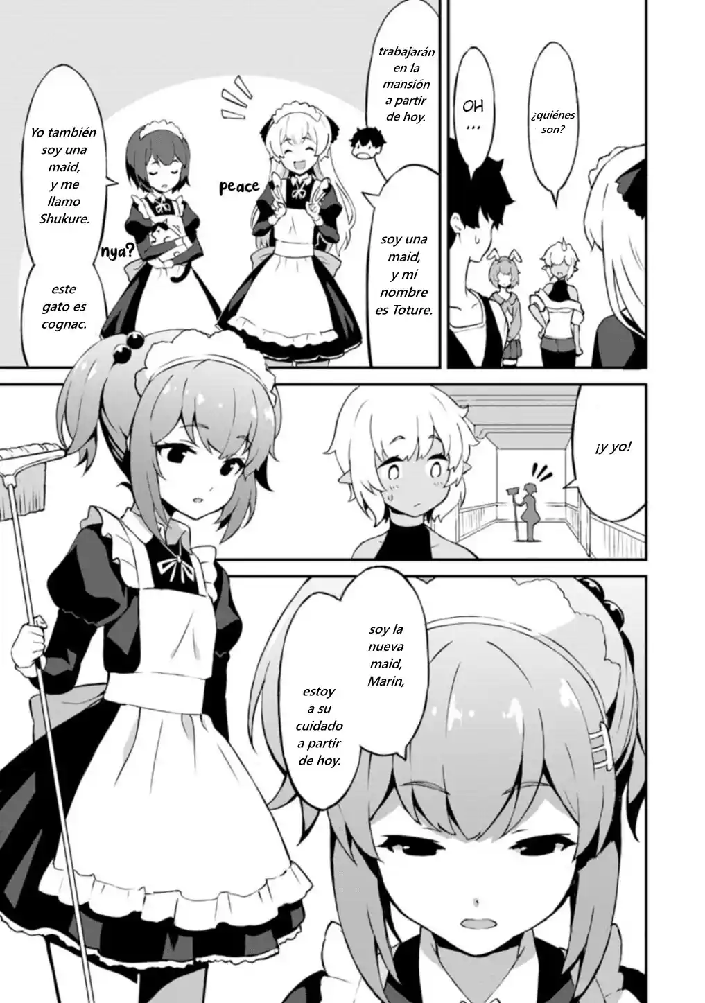LEVEL UP JUST BY EATING! ~I'M PEERLESS IN ANOTHER WORLD WITH A USELESS GODDESS~ - Capítulo 23.1 - Página 6 - LectorTMOo
