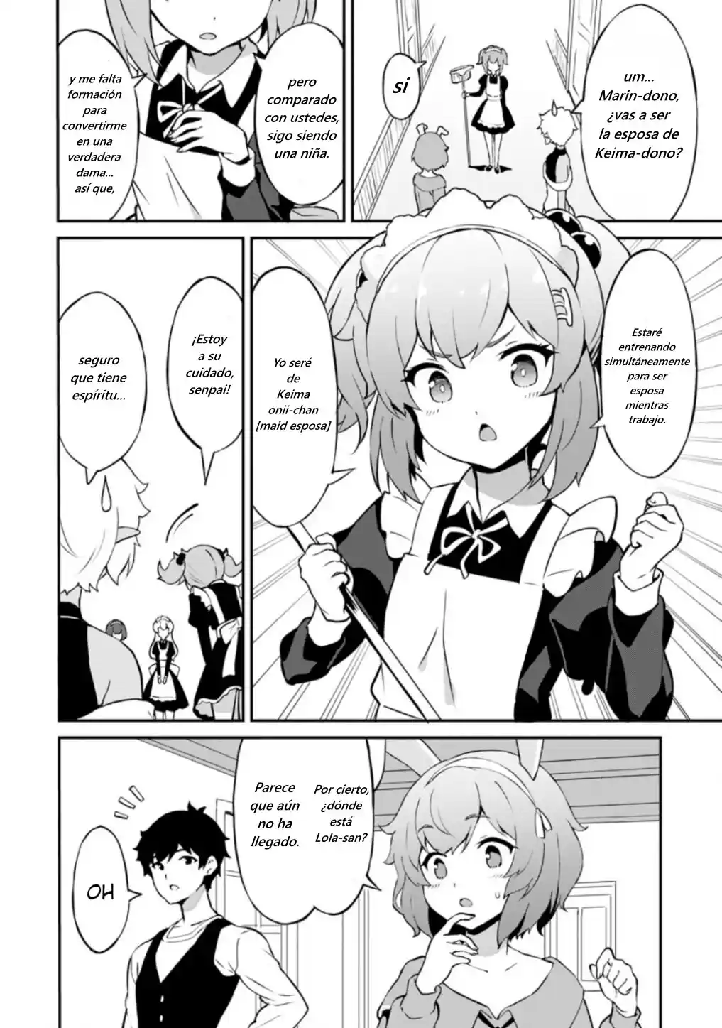 LEVEL UP JUST BY EATING! ~I'M PEERLESS IN ANOTHER WORLD WITH A USELESS GODDESS~ - Capítulo 23.1 - Página 7 - LectorTMOo