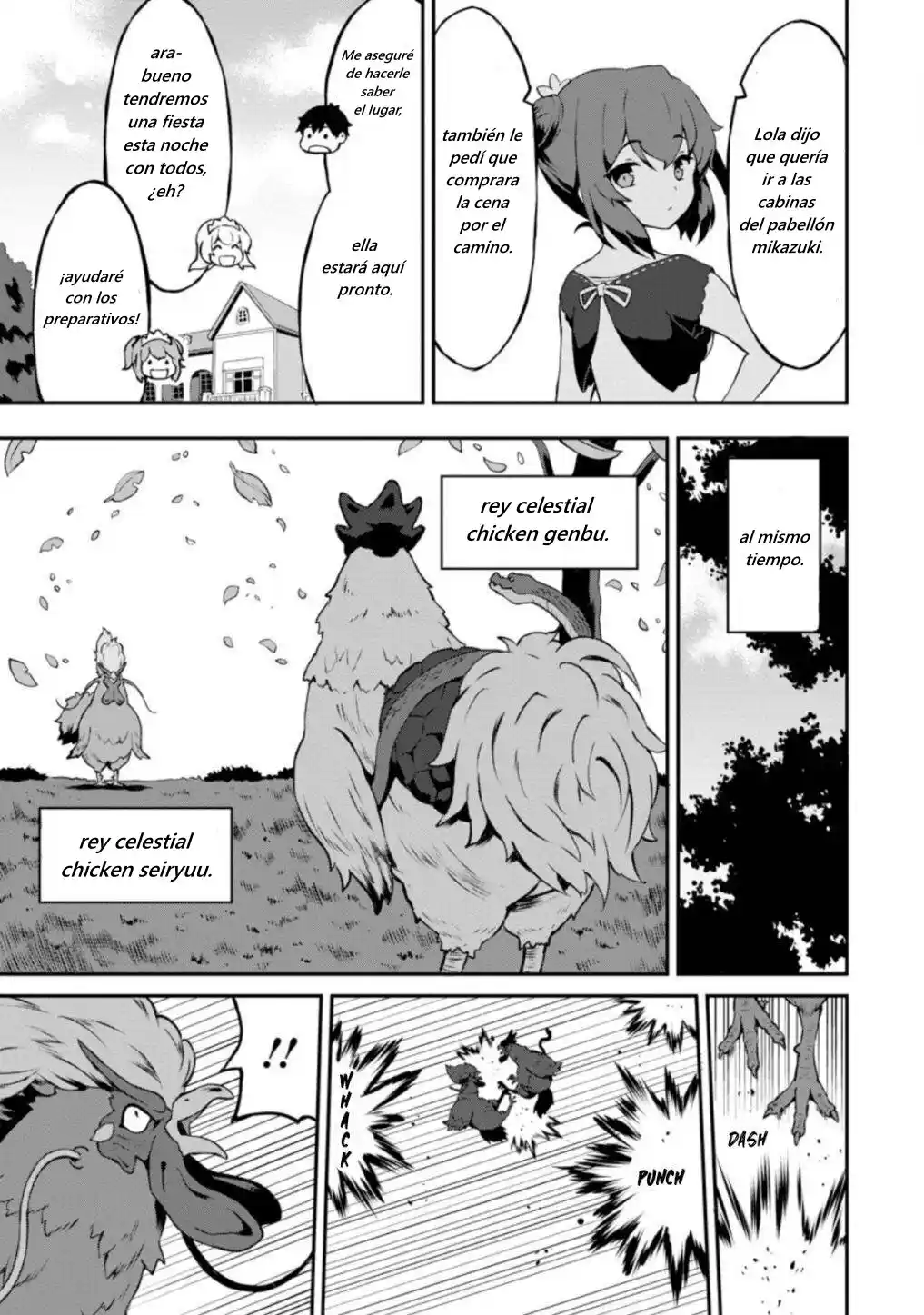 LEVEL UP JUST BY EATING! ~I'M PEERLESS IN ANOTHER WORLD WITH A USELESS GODDESS~ - Capítulo 23.1 - Página 8 - LectorTMOo
