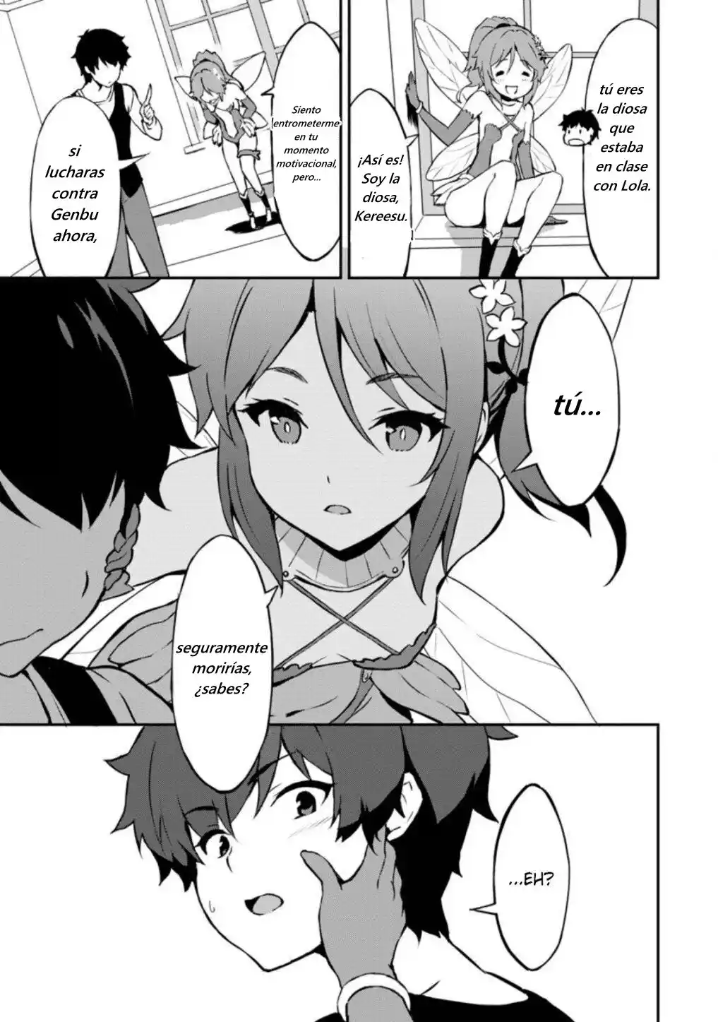 LEVEL UP JUST BY EATING! ~I'M PEERLESS IN ANOTHER WORLD WITH A USELESS GODDESS~ - Capítulo 23.2 - Página 8 - LectorTMOo
