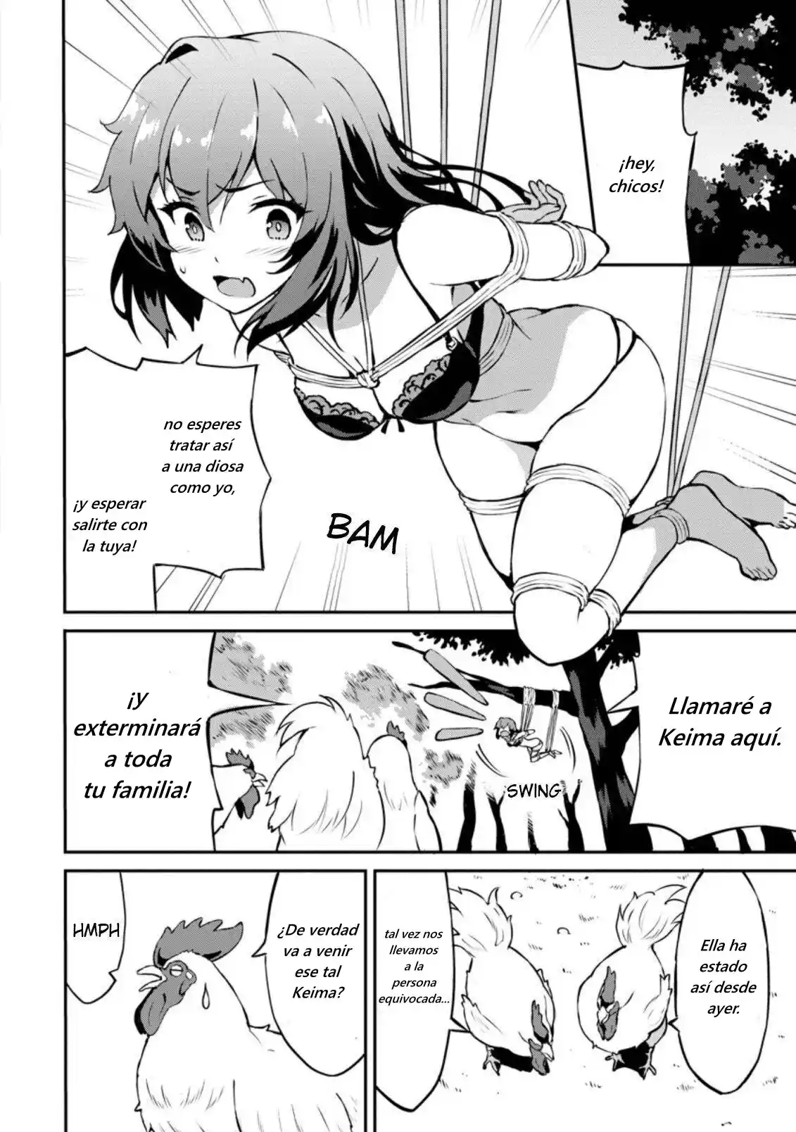 LEVEL UP JUST BY EATING! ~I'M PEERLESS IN ANOTHER WORLD WITH A USELESS GODDESS~ - Capítulo 23.3 - Página 3 - LectorTMOo