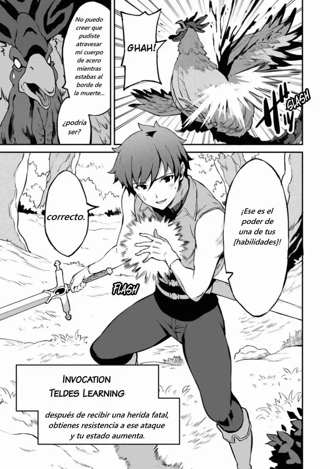 LEVEL UP JUST BY EATING! ~I'M PEERLESS IN ANOTHER WORLD WITH A USELESS GODDESS~ - Capítulo 24.1 - Página 4 - LectorTMOo