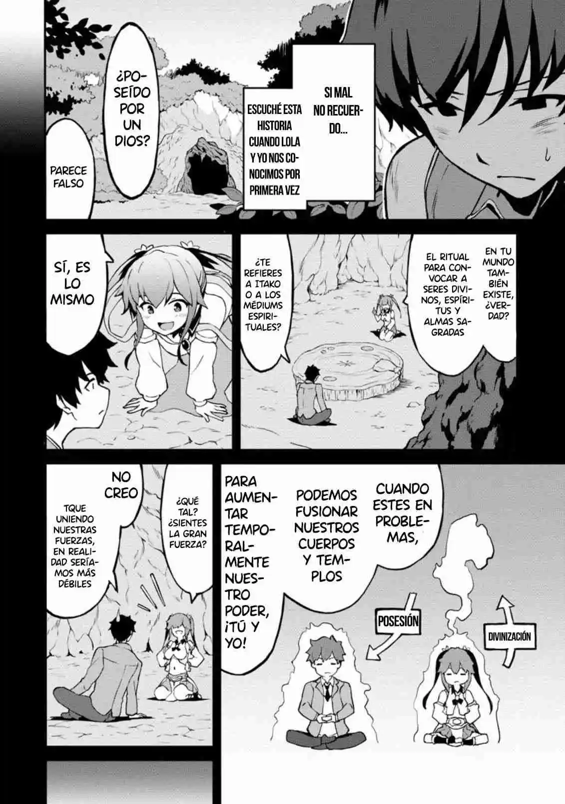 LEVEL UP JUST BY EATING! ~I'M PEERLESS IN ANOTHER WORLD WITH A USELESS GODDESS~ - Capítulo 24.2 - Página 4 - LectorTMOo