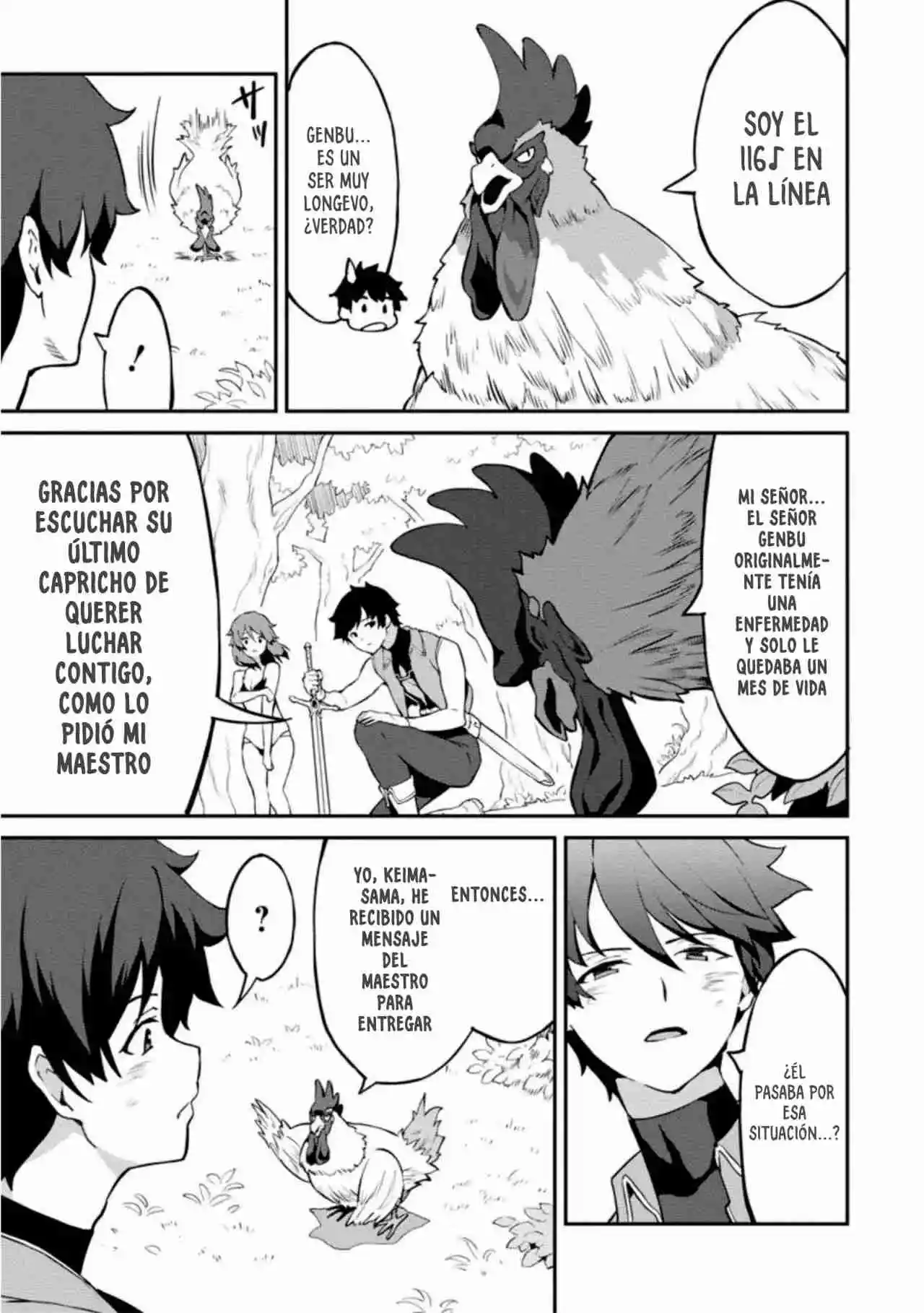 LEVEL UP JUST BY EATING! ~I'M PEERLESS IN ANOTHER WORLD WITH A USELESS GODDESS~ - Capítulo 24.3 - Página 8 - LectorTMOo