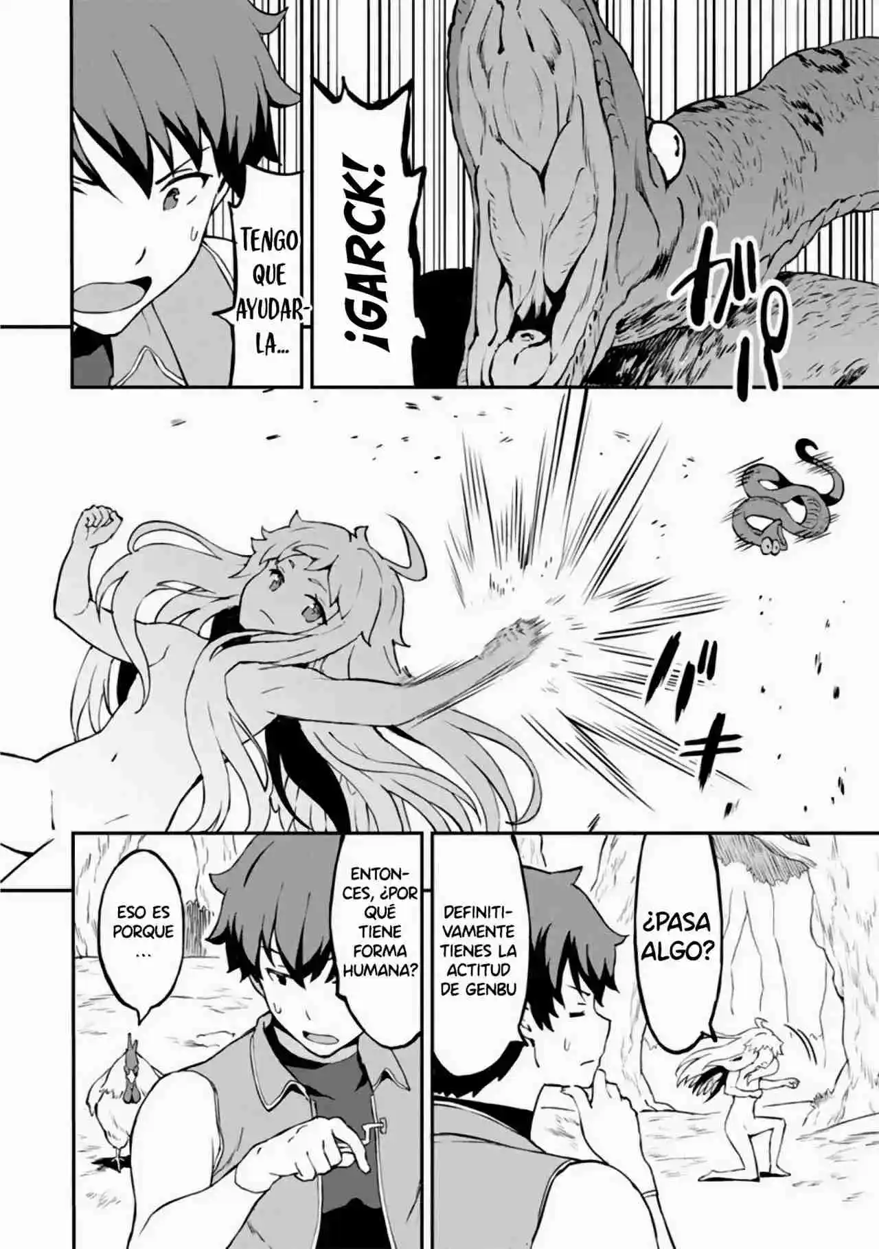 LEVEL UP JUST BY EATING! ~I'M PEERLESS IN ANOTHER WORLD WITH A USELESS GODDESS~ - Capítulo 25 - Página 7 - LectorTMOo