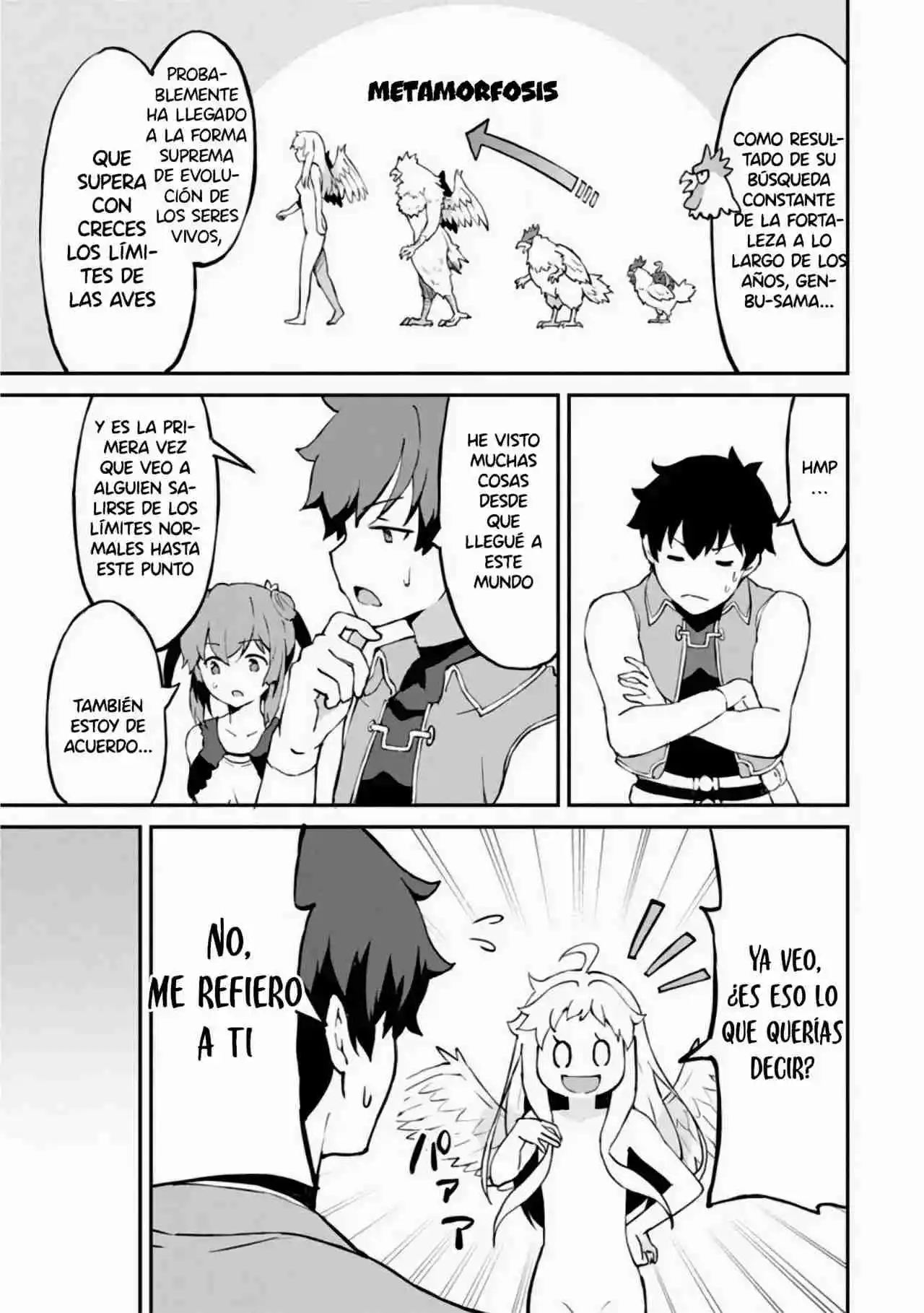 LEVEL UP JUST BY EATING! ~I'M PEERLESS IN ANOTHER WORLD WITH A USELESS GODDESS~ - Capítulo 25 - Página 8 - LectorTMOo