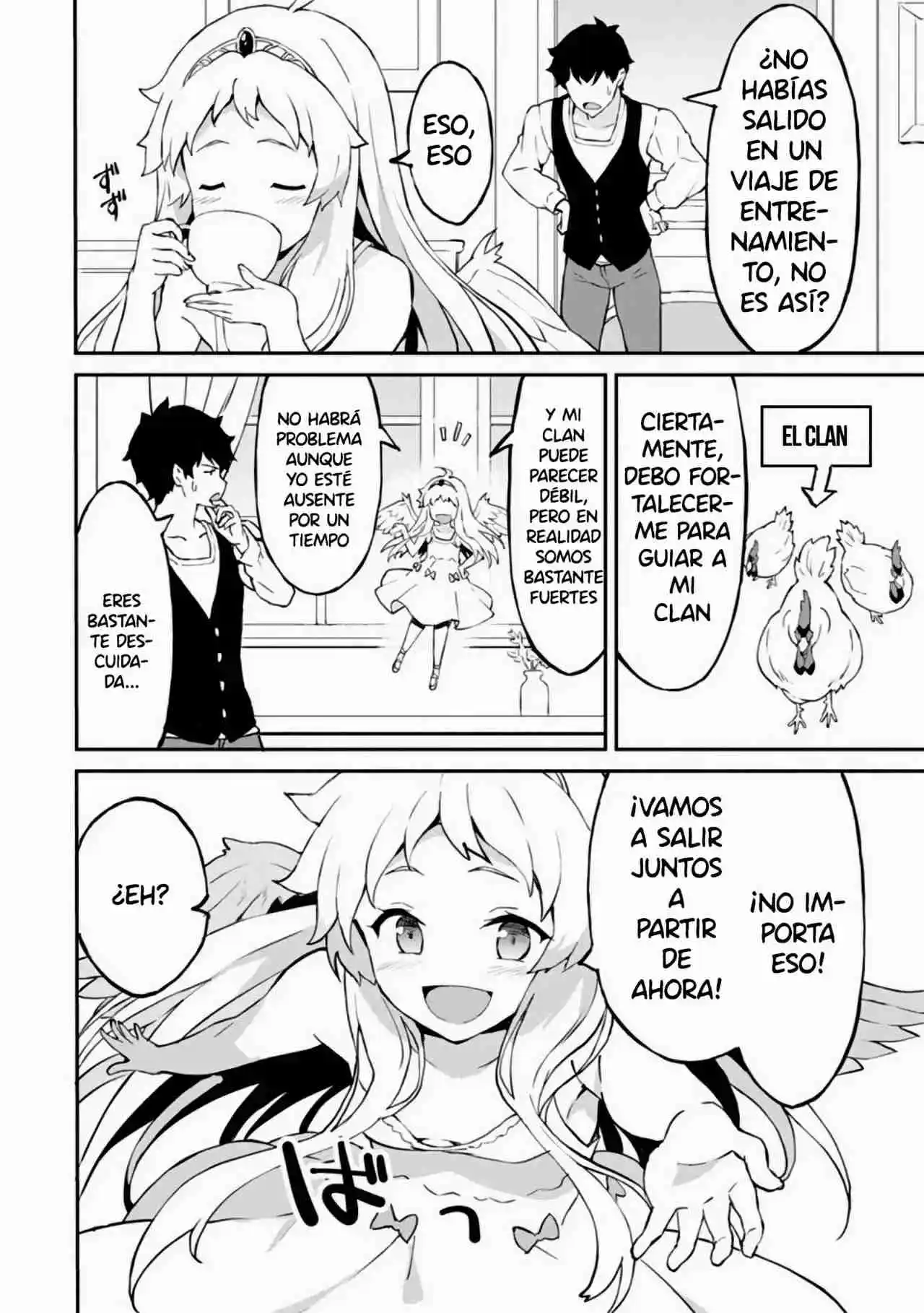 LEVEL UP JUST BY EATING! ~I'M PEERLESS IN ANOTHER WORLD WITH A USELESS GODDESS~ - Capítulo 25 - Página 29 - LectorTMOo