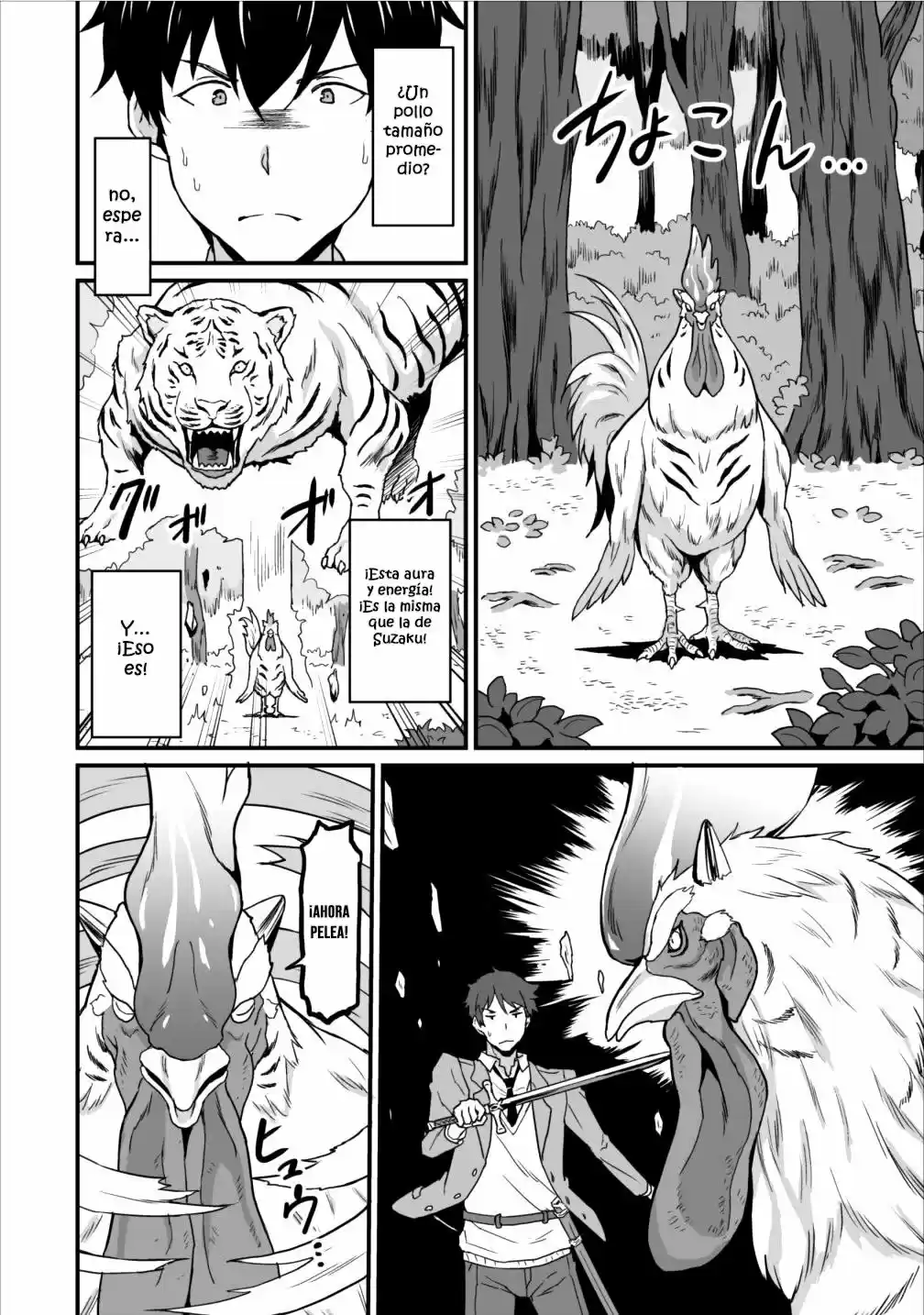 LEVEL UP JUST BY EATING! ~I'M PEERLESS IN ANOTHER WORLD WITH A USELESS GODDESS~ - Capítulo 3 - Página 12 - LectorTMOo