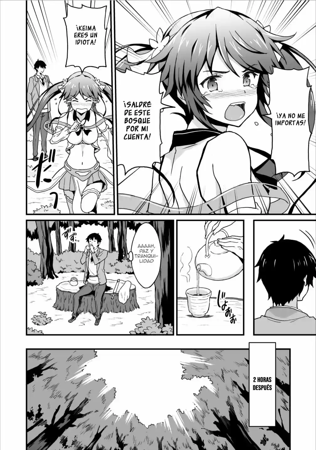 LEVEL UP JUST BY EATING! ~I'M PEERLESS IN ANOTHER WORLD WITH A USELESS GODDESS~ - Capítulo 3 - Página 23 - LectorTMOo