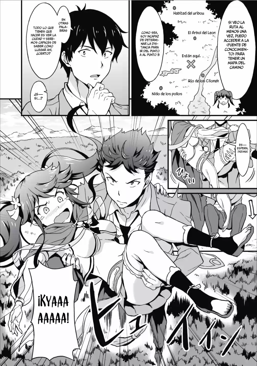 LEVEL UP JUST BY EATING! ~I'M PEERLESS IN ANOTHER WORLD WITH A USELESS GODDESS~ - Capítulo 4 - Página 4 - LectorTMOo