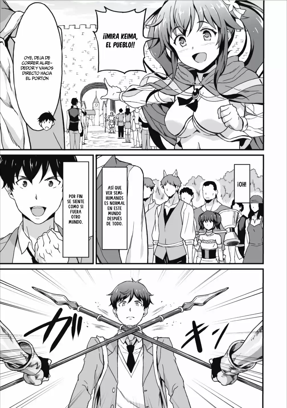 LEVEL UP JUST BY EATING! ~I'M PEERLESS IN ANOTHER WORLD WITH A USELESS GODDESS~ - Capítulo 4 - Página 7 - LectorTMOo