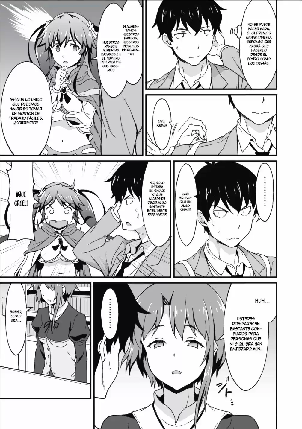 LEVEL UP JUST BY EATING! ~I'M PEERLESS IN ANOTHER WORLD WITH A USELESS GODDESS~ - Capítulo 4 - Página 13 - LectorTMOo