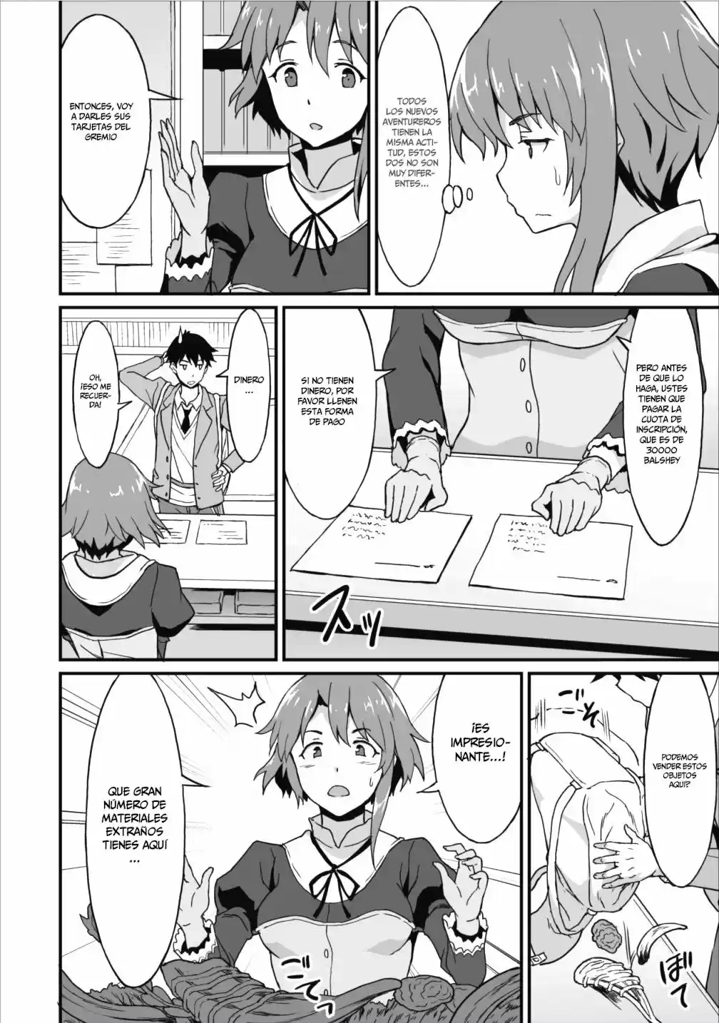 LEVEL UP JUST BY EATING! ~I'M PEERLESS IN ANOTHER WORLD WITH A USELESS GODDESS~ - Capítulo 4 - Página 14 - LectorTMOo