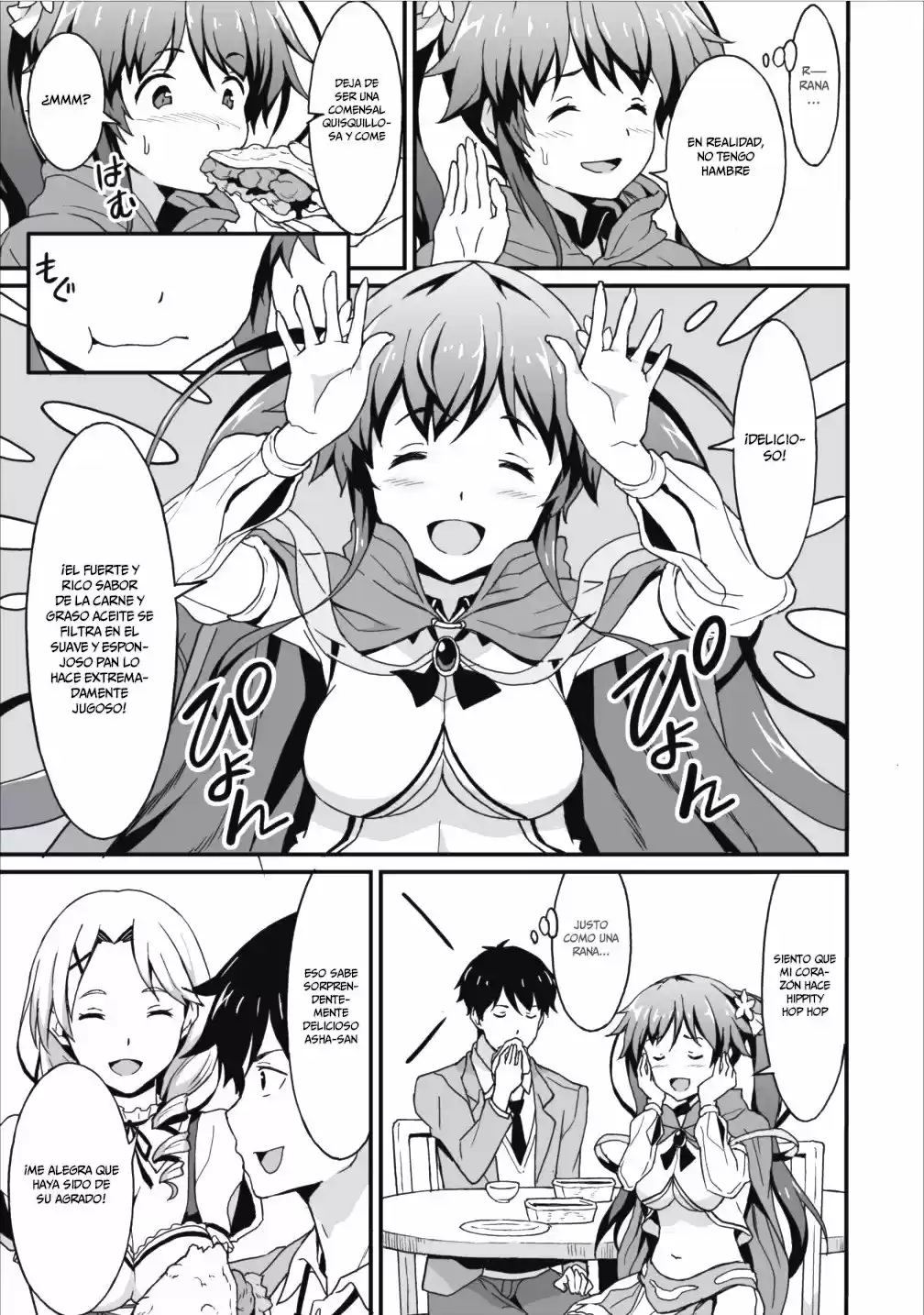 LEVEL UP JUST BY EATING! ~I'M PEERLESS IN ANOTHER WORLD WITH A USELESS GODDESS~ - Capítulo 4 - Página 23 - LectorTMOo