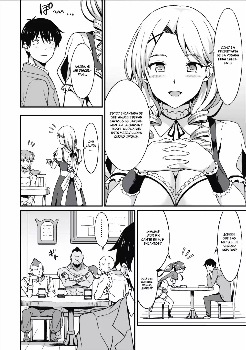 LEVEL UP JUST BY EATING! ~I'M PEERLESS IN ANOTHER WORLD WITH A USELESS GODDESS~ - Capítulo 4 - Página 24 - LectorTMOo