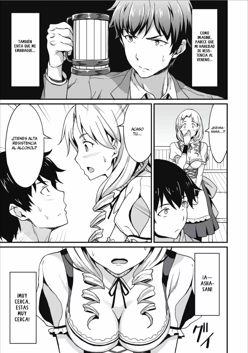 LEVEL UP JUST BY EATING! ~I'M PEERLESS IN ANOTHER WORLD WITH A USELESS GODDESS~ - Capítulo 4 - Página 29 - LectorTMOo