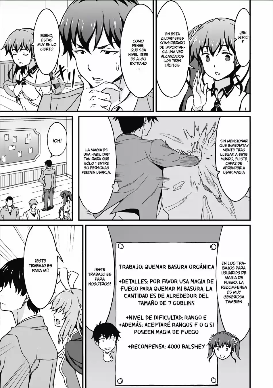 LEVEL UP JUST BY EATING! ~I'M PEERLESS IN ANOTHER WORLD WITH A USELESS GODDESS~ - Capítulo 5 - Página 7 - LectorTMOo