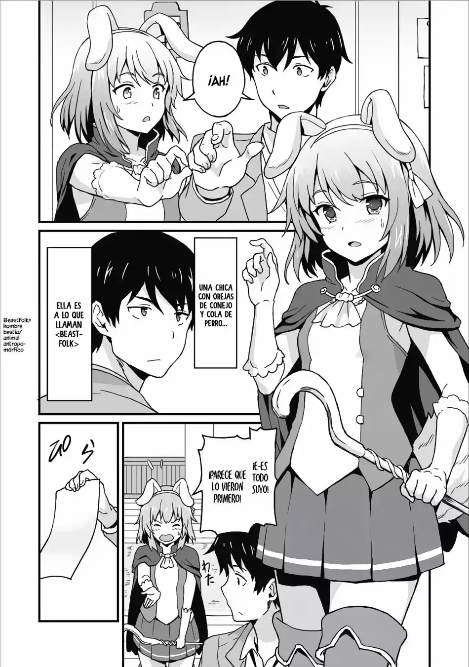 LEVEL UP JUST BY EATING! ~I'M PEERLESS IN ANOTHER WORLD WITH A USELESS GODDESS~ - Capítulo 5 - Página 8 - LectorTMOo