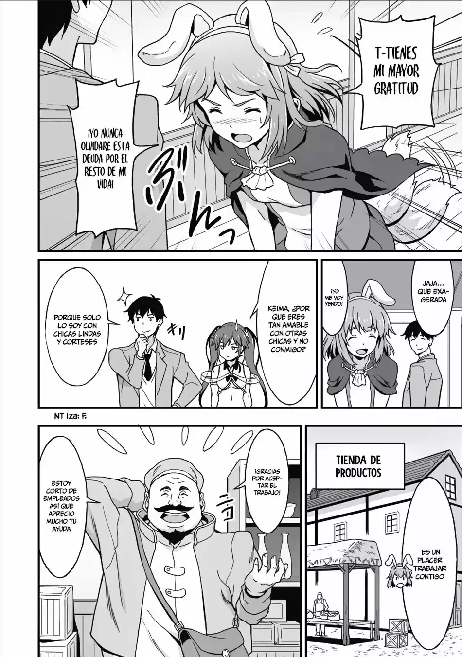 LEVEL UP JUST BY EATING! ~I'M PEERLESS IN ANOTHER WORLD WITH A USELESS GODDESS~ - Capítulo 5 - Página 10 - LectorTMOo