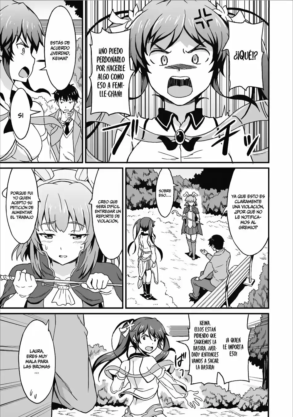 LEVEL UP JUST BY EATING! ~I'M PEERLESS IN ANOTHER WORLD WITH A USELESS GODDESS~ - Capítulo 5 - Página 17 - LectorTMOo