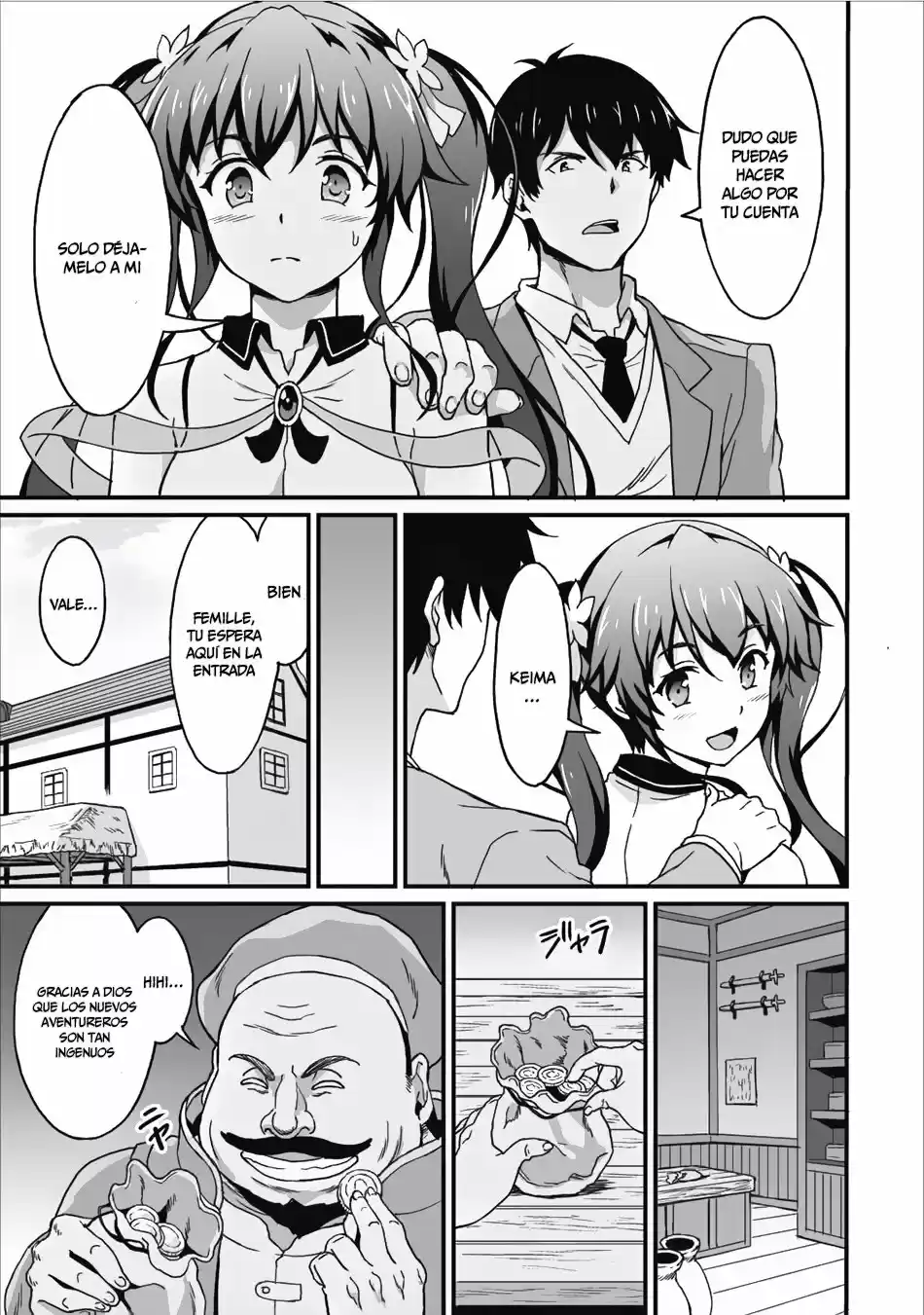 LEVEL UP JUST BY EATING! ~I'M PEERLESS IN ANOTHER WORLD WITH A USELESS GODDESS~ - Capítulo 5 - Página 19 - LectorTMOo