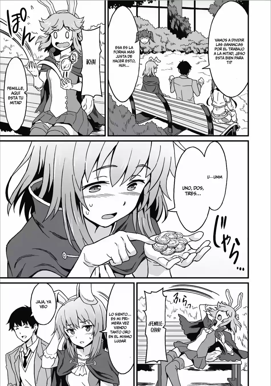 LEVEL UP JUST BY EATING! ~I'M PEERLESS IN ANOTHER WORLD WITH A USELESS GODDESS~ - Capítulo 5 - Página 31 - LectorTMOo
