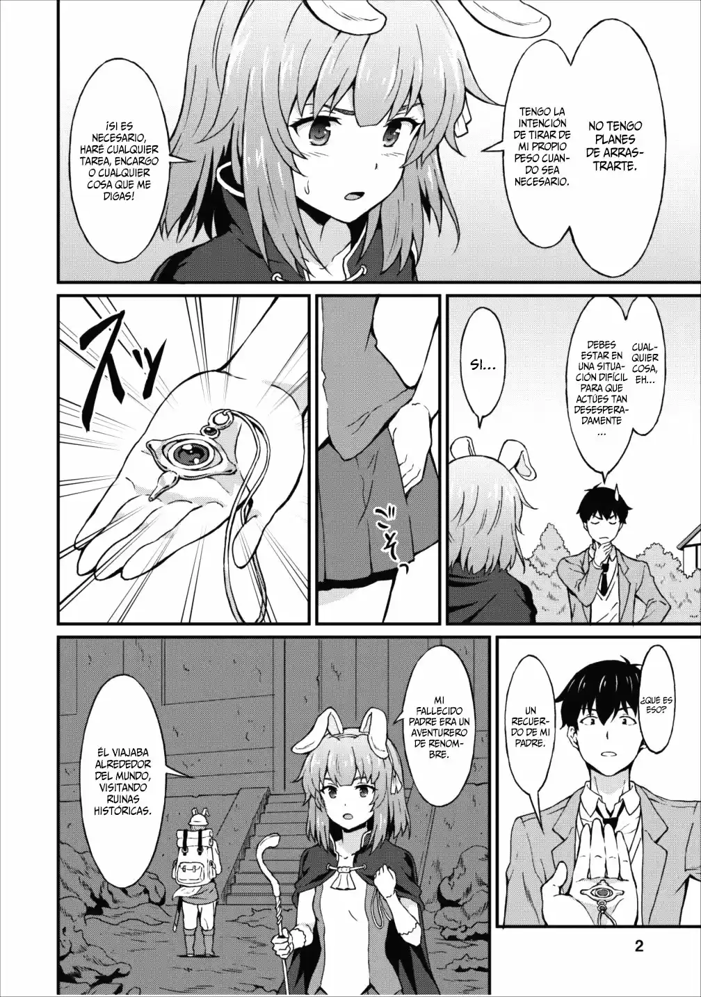 LEVEL UP JUST BY EATING! ~I'M PEERLESS IN ANOTHER WORLD WITH A USELESS GODDESS~ - Capítulo 6 - Página 4 - LectorTMOo
