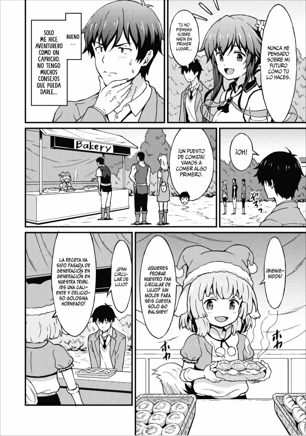 LEVEL UP JUST BY EATING! ~I'M PEERLESS IN ANOTHER WORLD WITH A USELESS GODDESS~ - Capítulo 6 - Página 8 - LectorTMOo